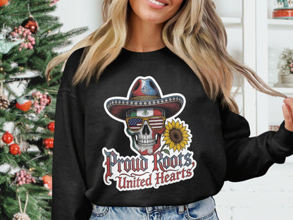 Proud Roots United Hearts Skull Shirt product type