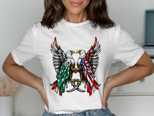 Eagle Flag Design Women's T-Shirt product type