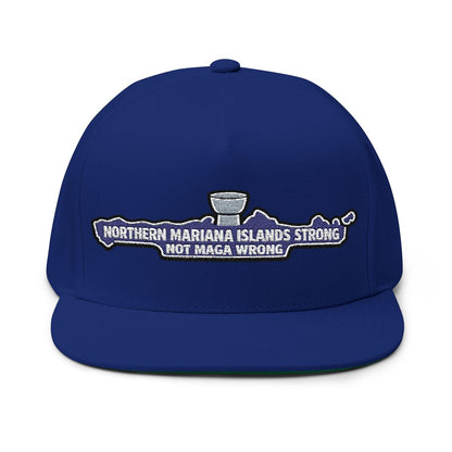 Northern Mariana Islands Strong Not MAGA Wrong Hat