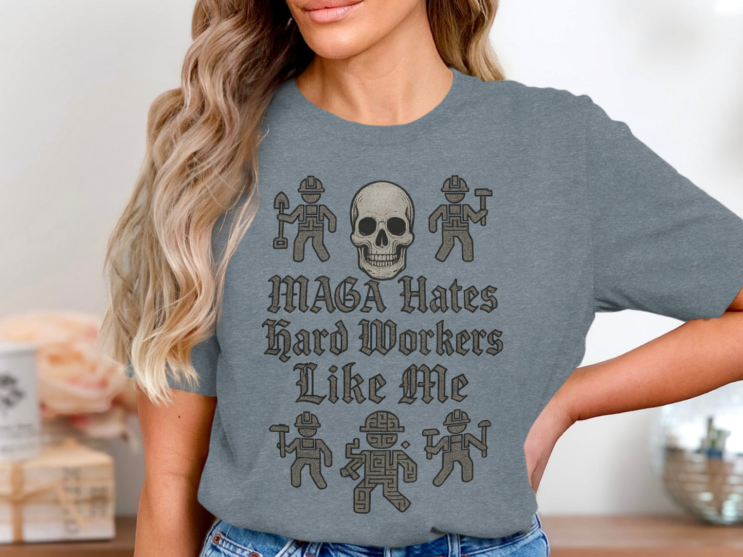 MAGA Hates Hard Workers Like Me T-Shirt