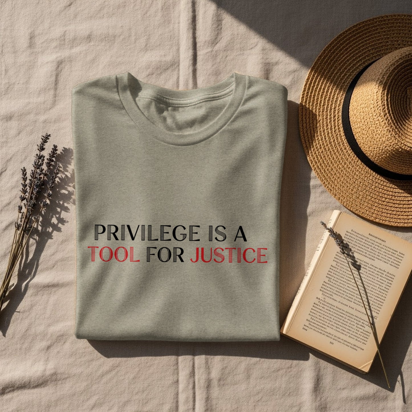Privilege Is a Tool for Justice T-Shirt Product