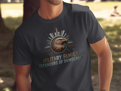Military Family Defenders of Democracy T-shirt