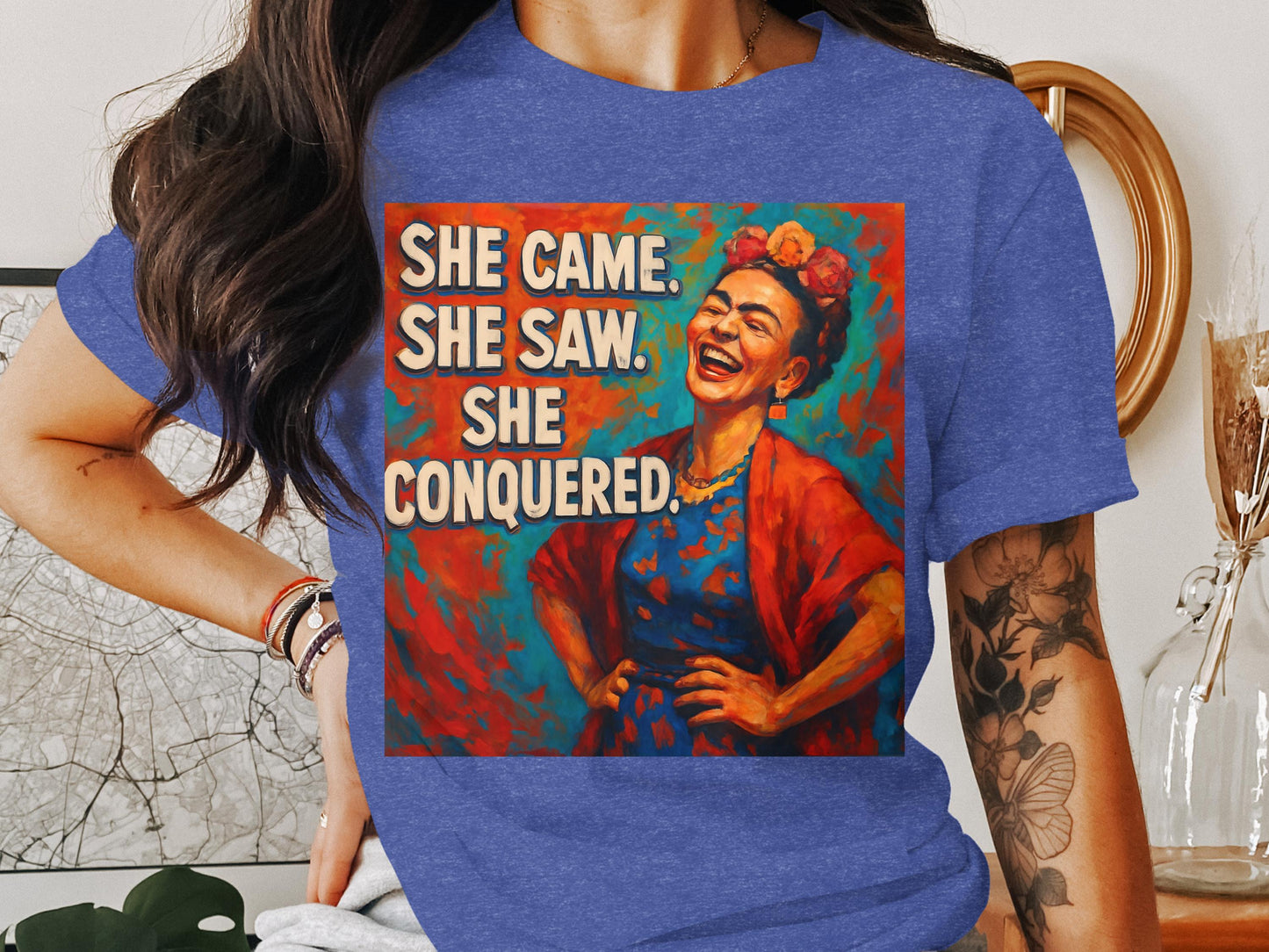 She Came She Saw She Conquered T-shirt product