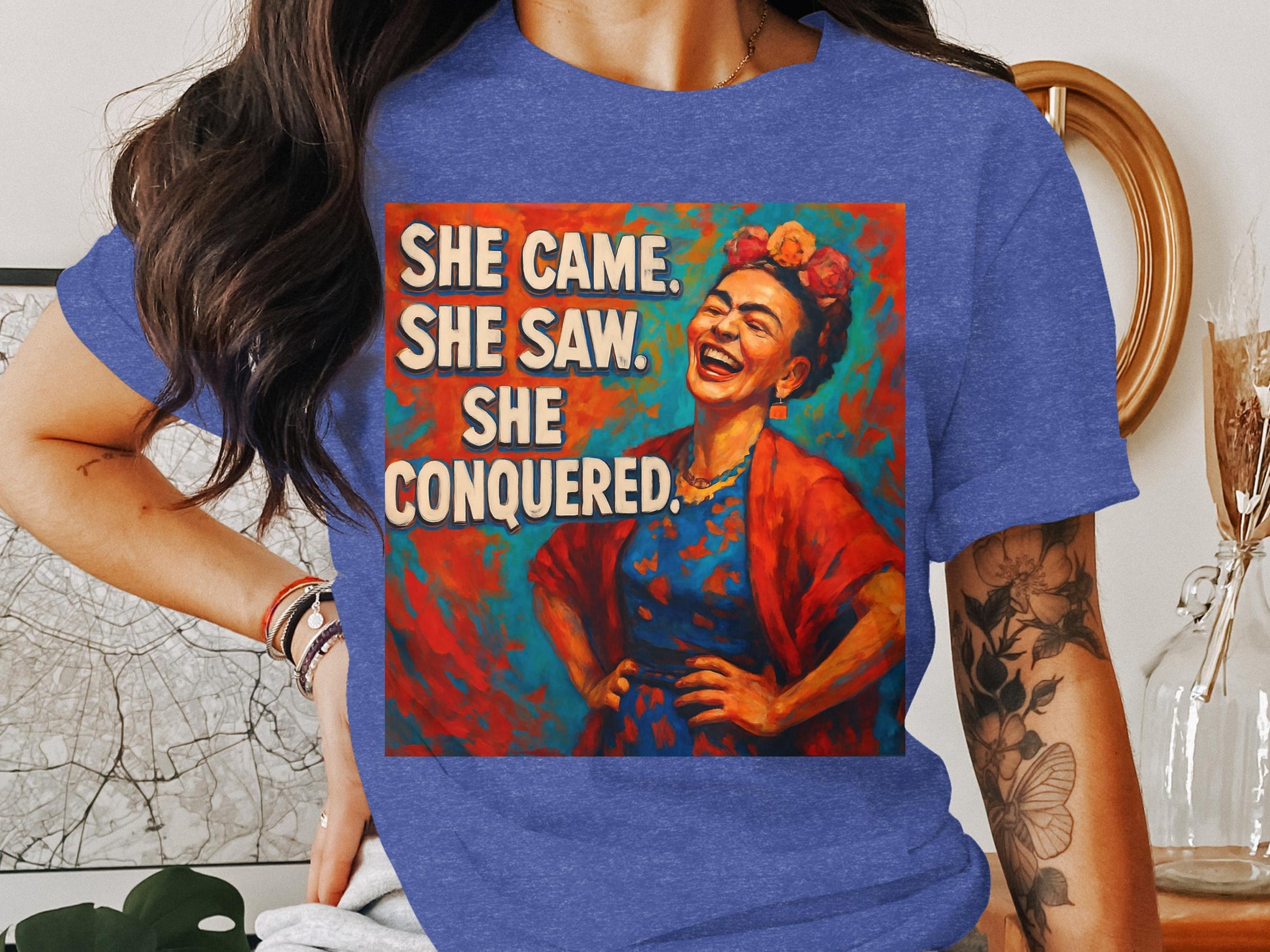 She Came She Saw She Conquered T-shirt product