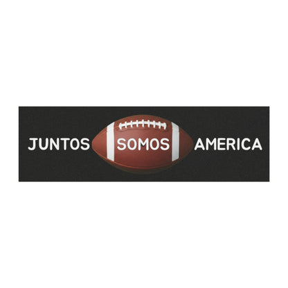 Juntos Somos America Football Banner Product