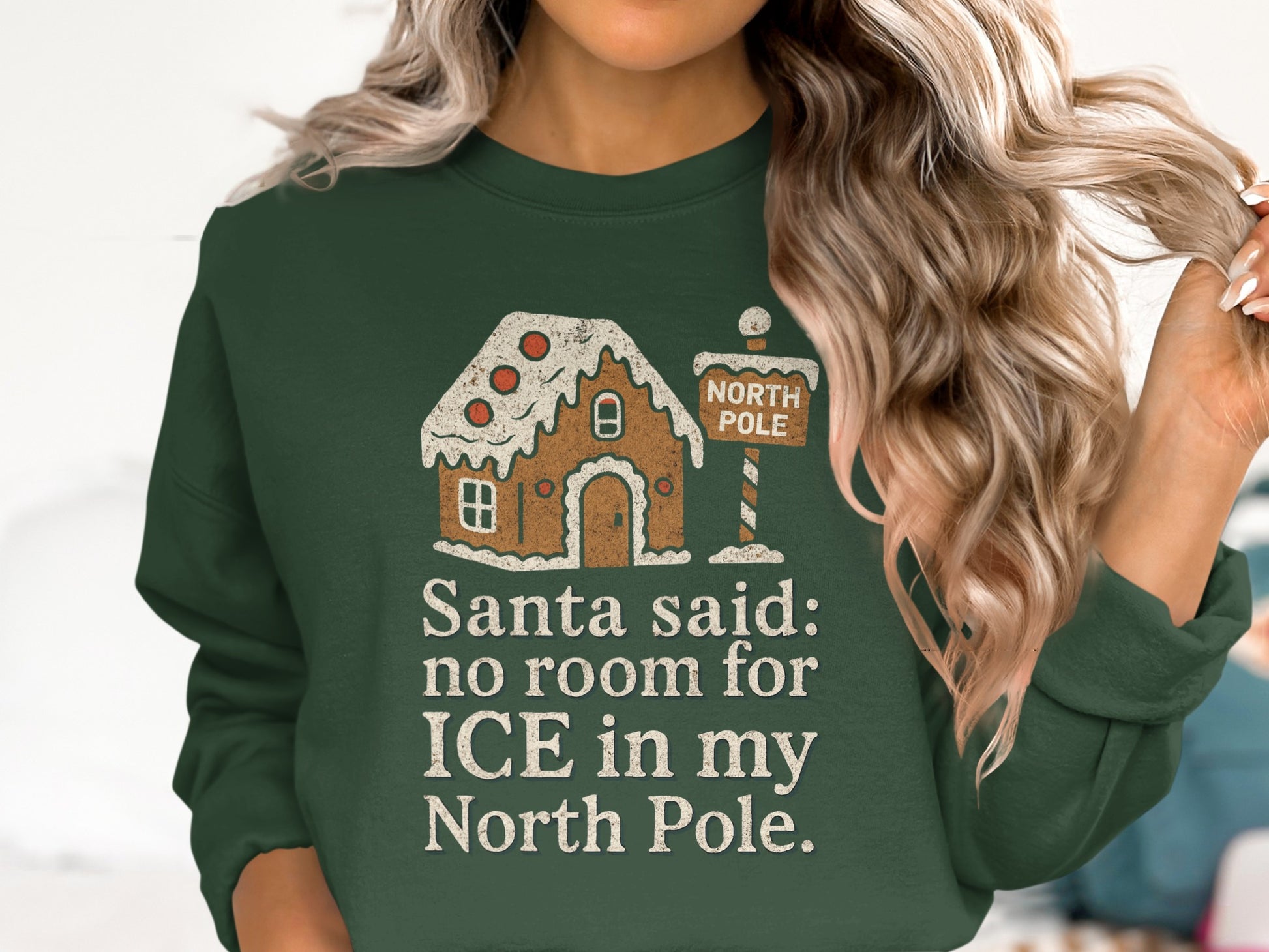 Santa Said No Room for Ice in My North Pole Sweatshirt
