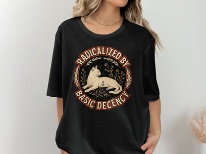 Radicalized By Basic Decency Graphic T-shirt product