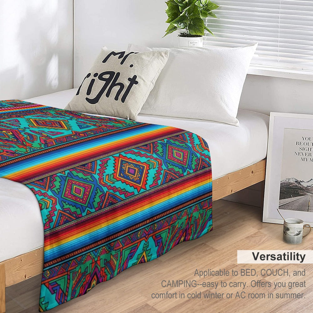 Ultra-Soft Flannel Blanket Multiple Sizes
