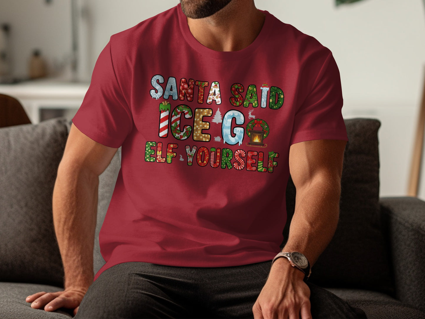 Santa Said Ice Go Elf Yourself T-shirt