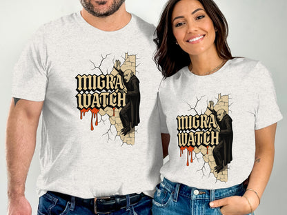Migra Watch Graffiti Design Printed T-Shirt product type