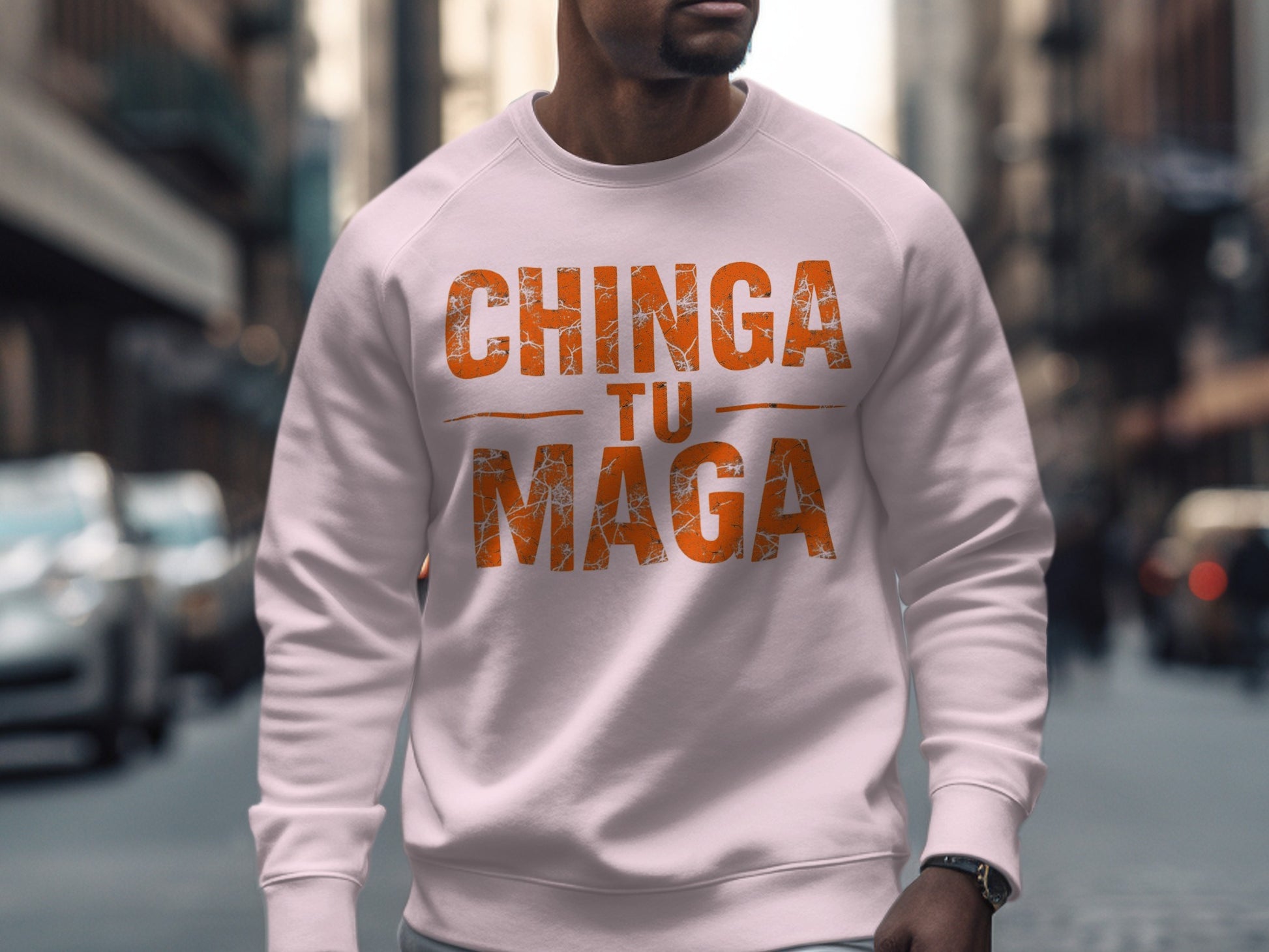 CHINGA TU MAGA Bold Statement Sweatshirt Product