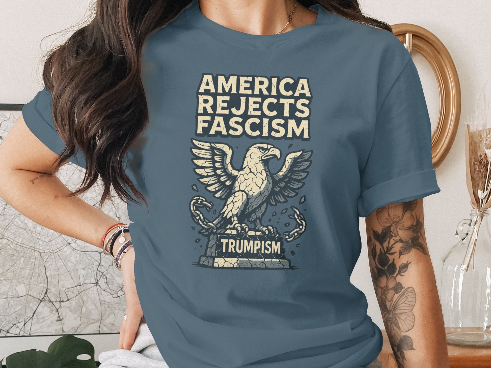 America Rejects Fascism Trumpism T-shirt product