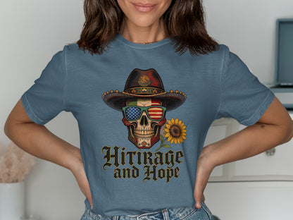 Vintage Style Heritage and Hope Skull T-Shirt product type