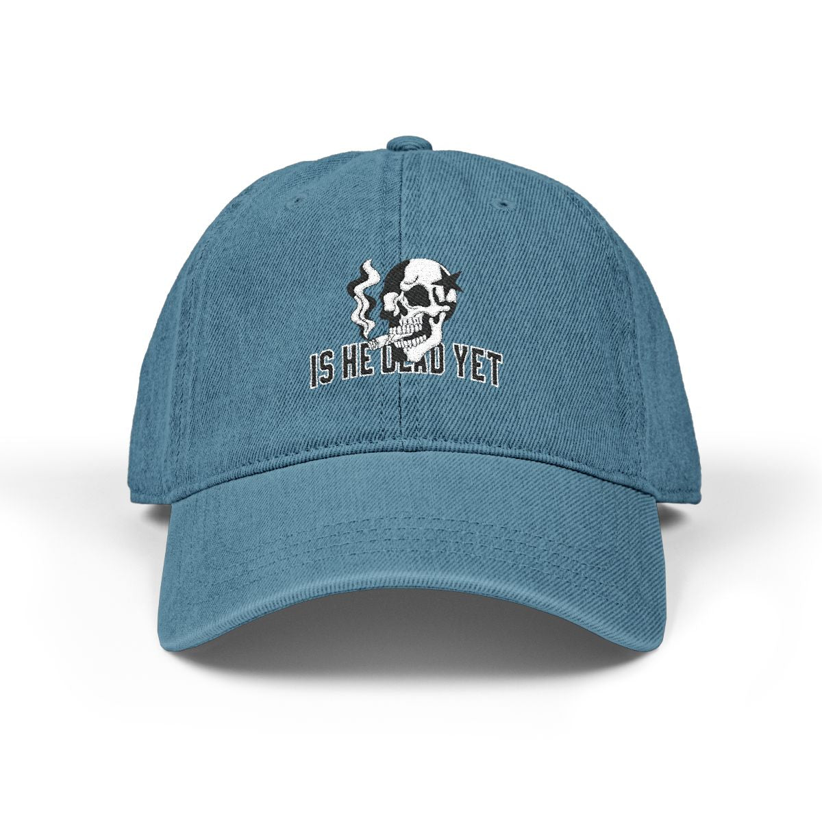 Is He Dead Yet FDT Subtle Embroidery Hat Resist & Protest Funny Hat