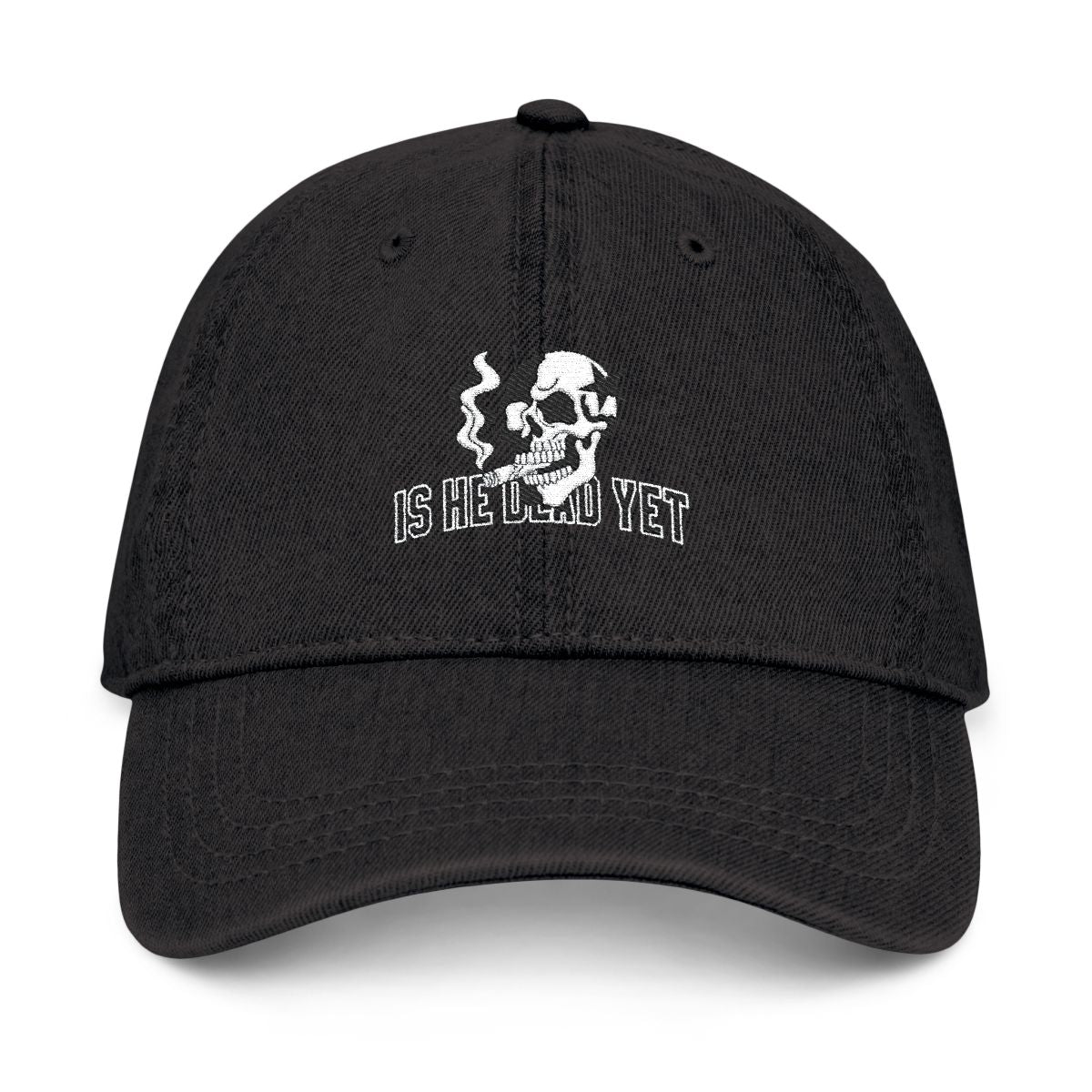 Is He Dead Yet FDT Subtle Embroidery Hat Resist & Protest Funny Hat