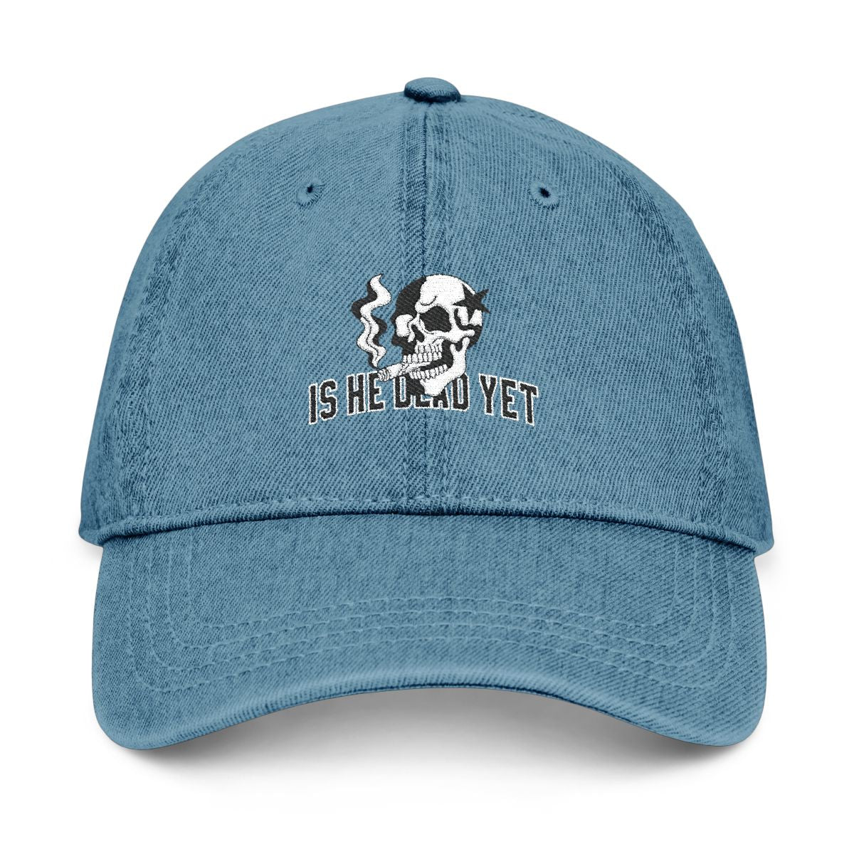 Is He Dead Yet FDT Subtle Embroidery Hat Resist & Protest Funny Hat