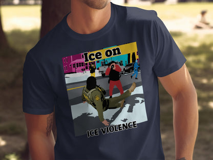 Ice on Ice Violence Graphic T-Shirt