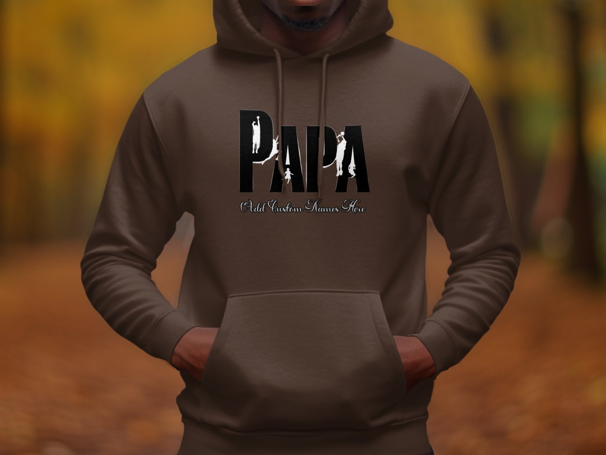 Wild Nature Animals Art PAPA Hoodie product type