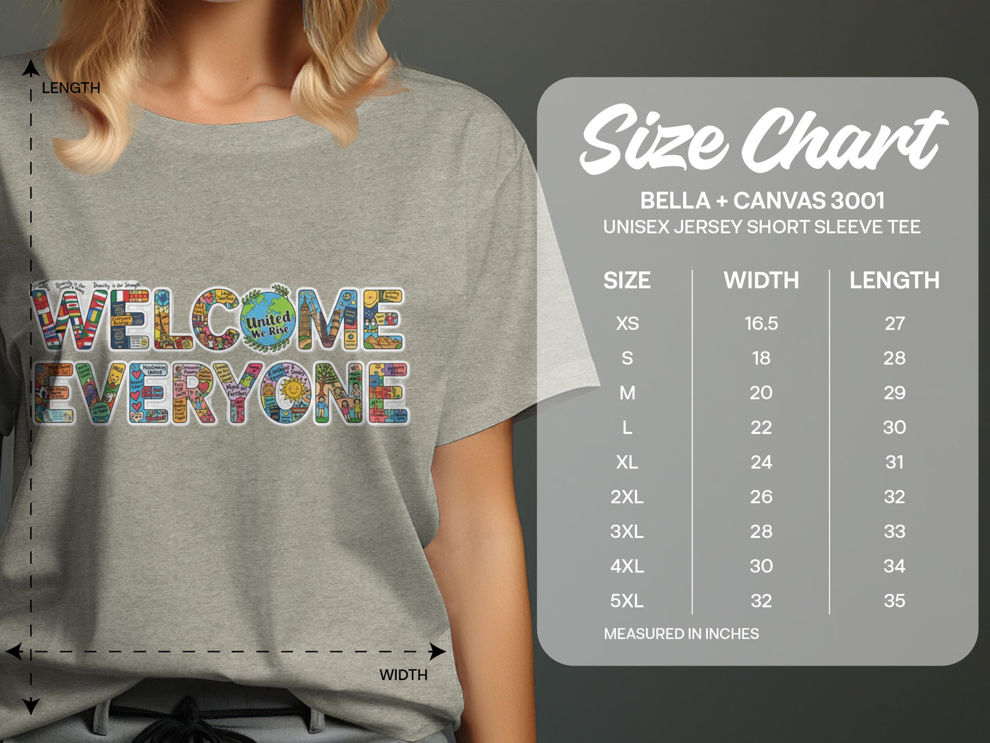 Welcome Everyone Short Sleeve Tee