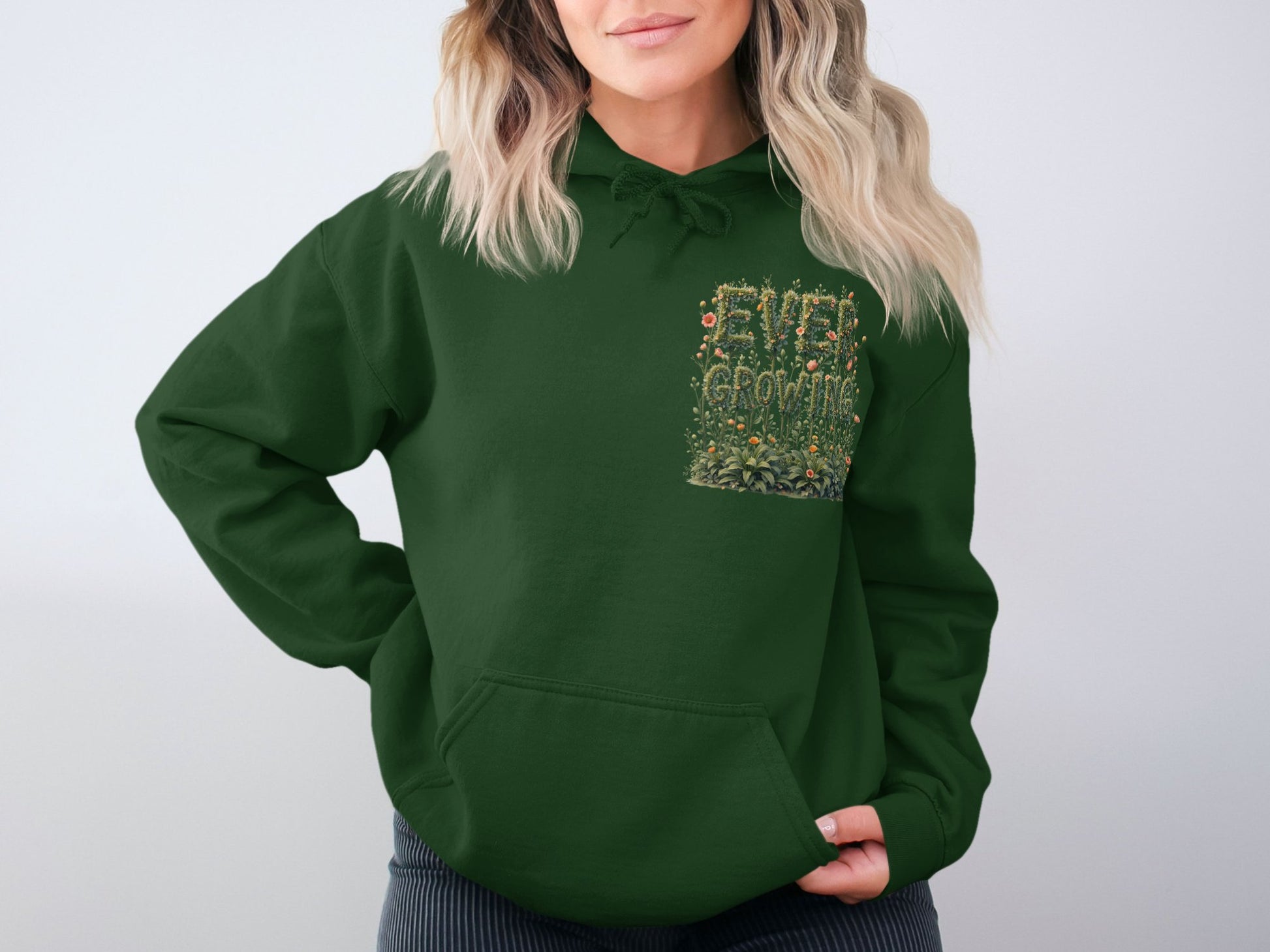 Evergreen and Growing Hoodie product