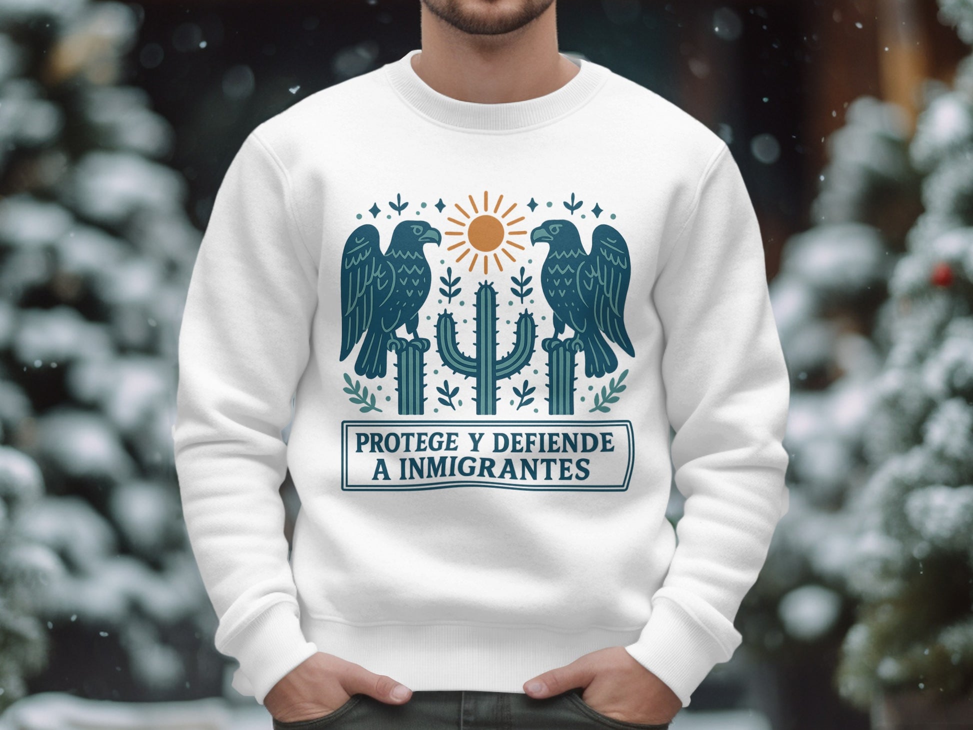 Protege y Defiende a Inmigrantes Sweatshirt product