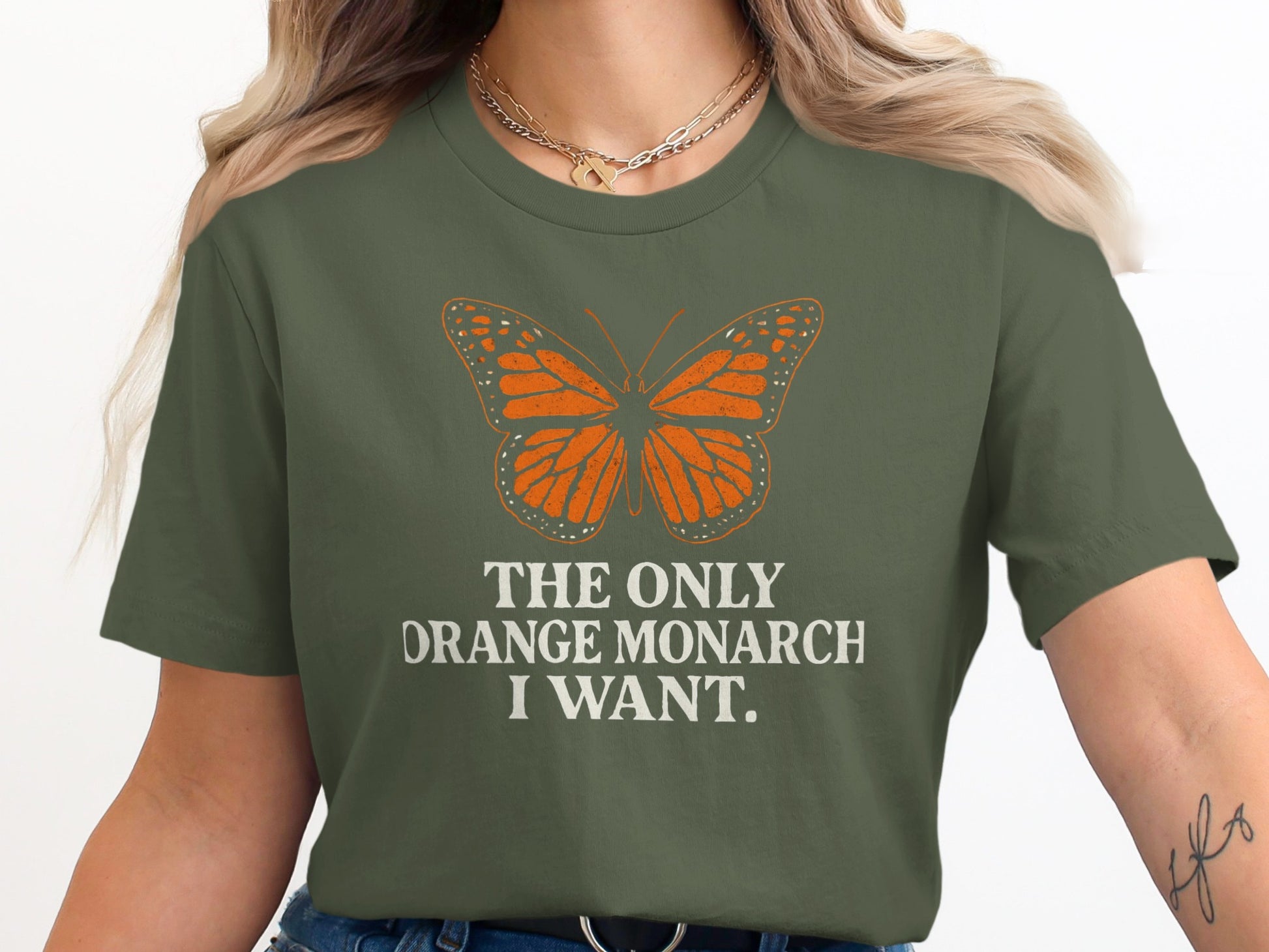 The Only Orange Monarch I Want Graphic T-Shirt
