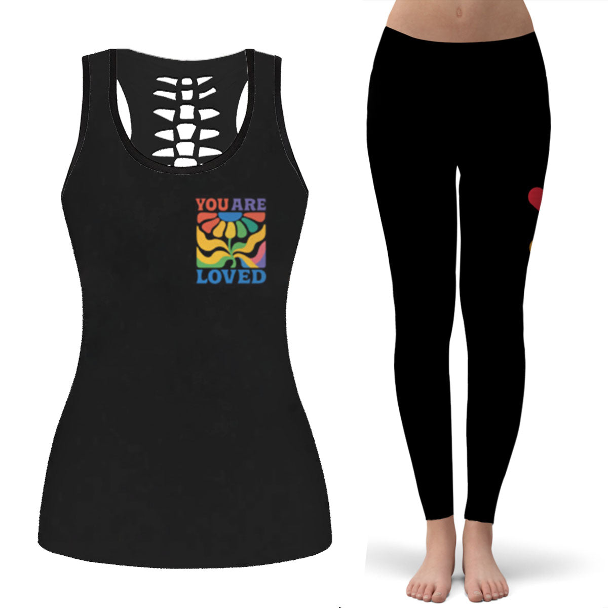 Pride Outfit Yoga Ready Outfit Pride Outfit Tank Set Pride Outfits