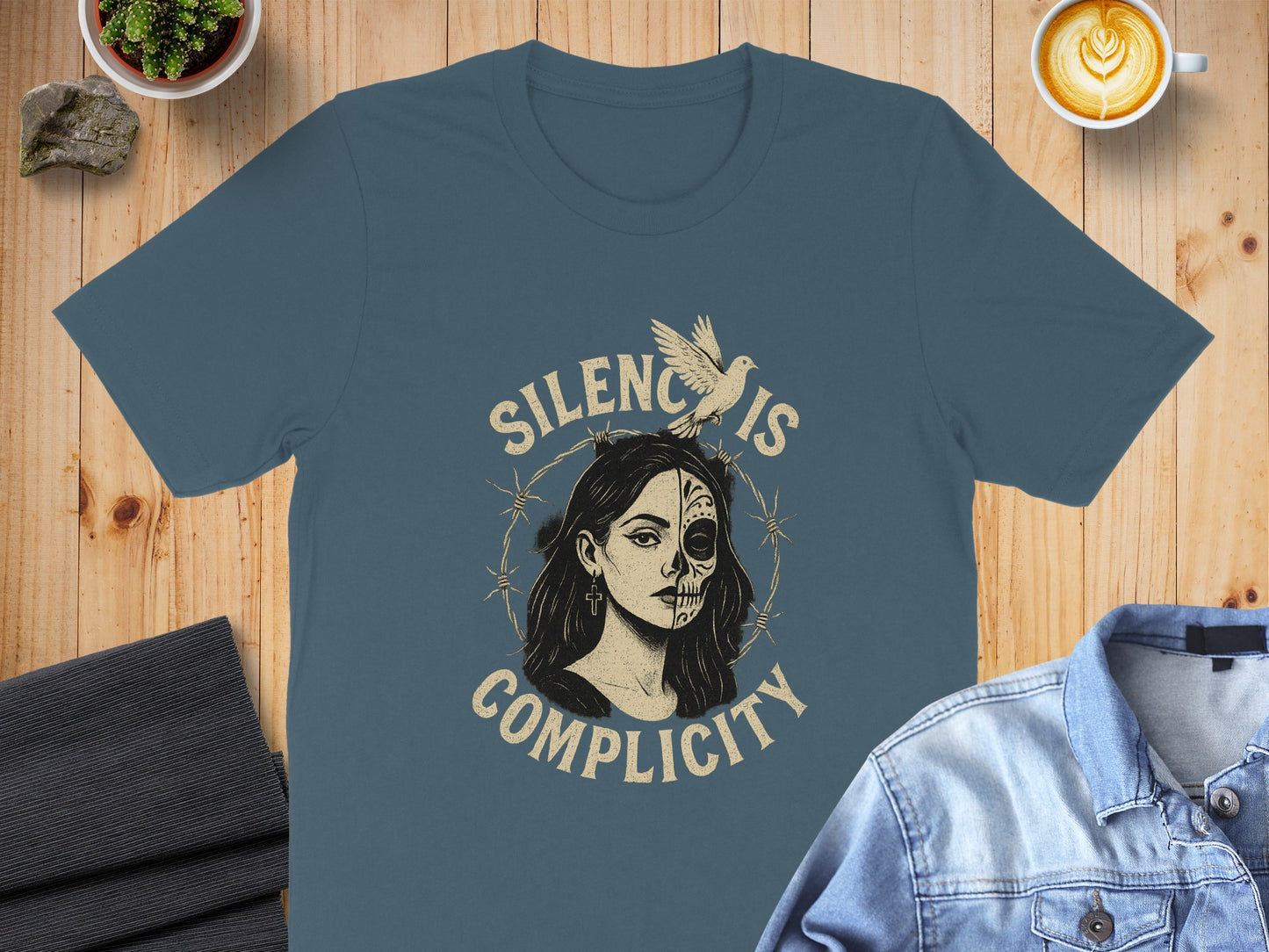 Silence Is Complicity Graphic Tee Shirt product type