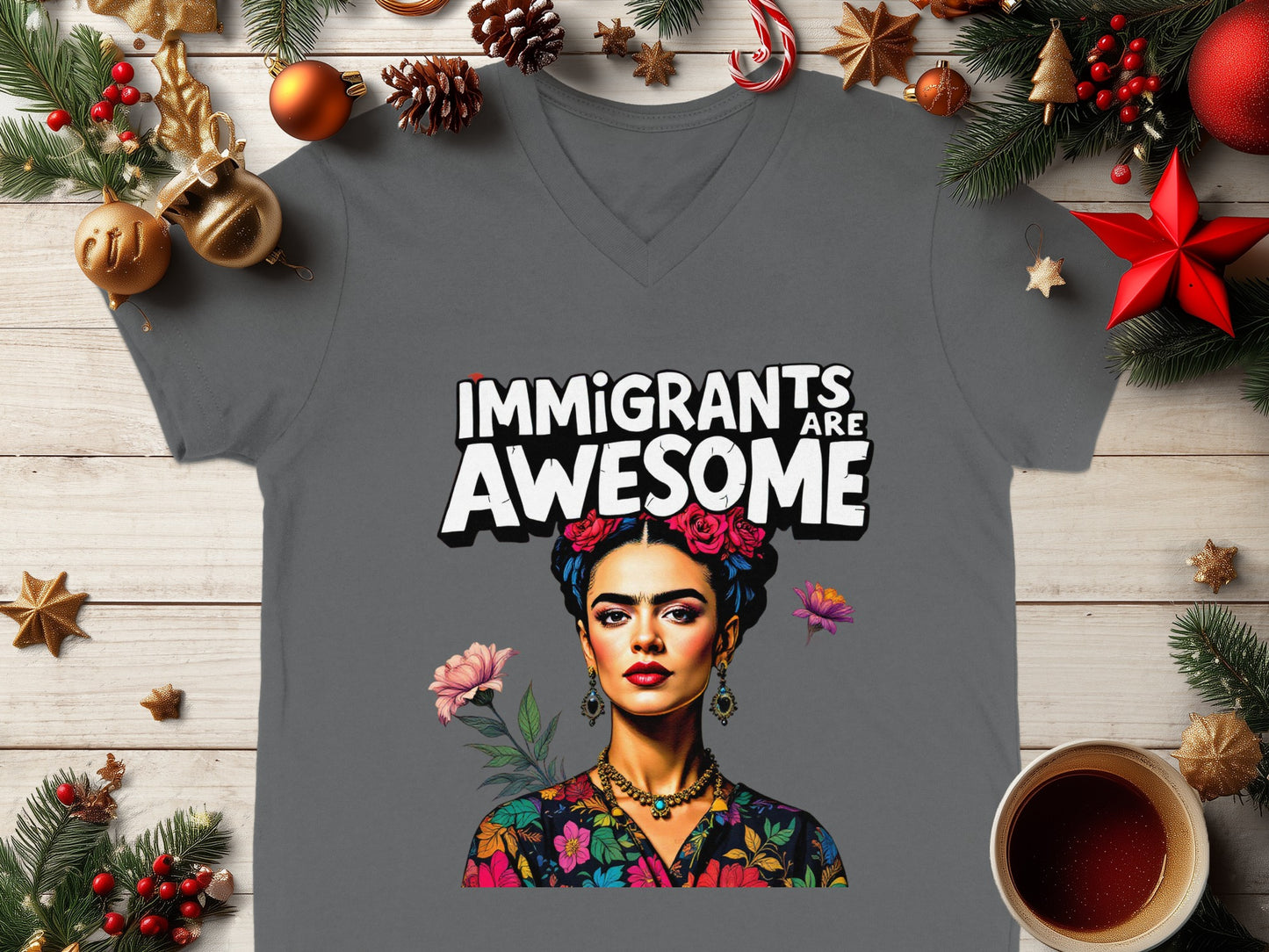 Immigrants Are Awesome Graphic Tee