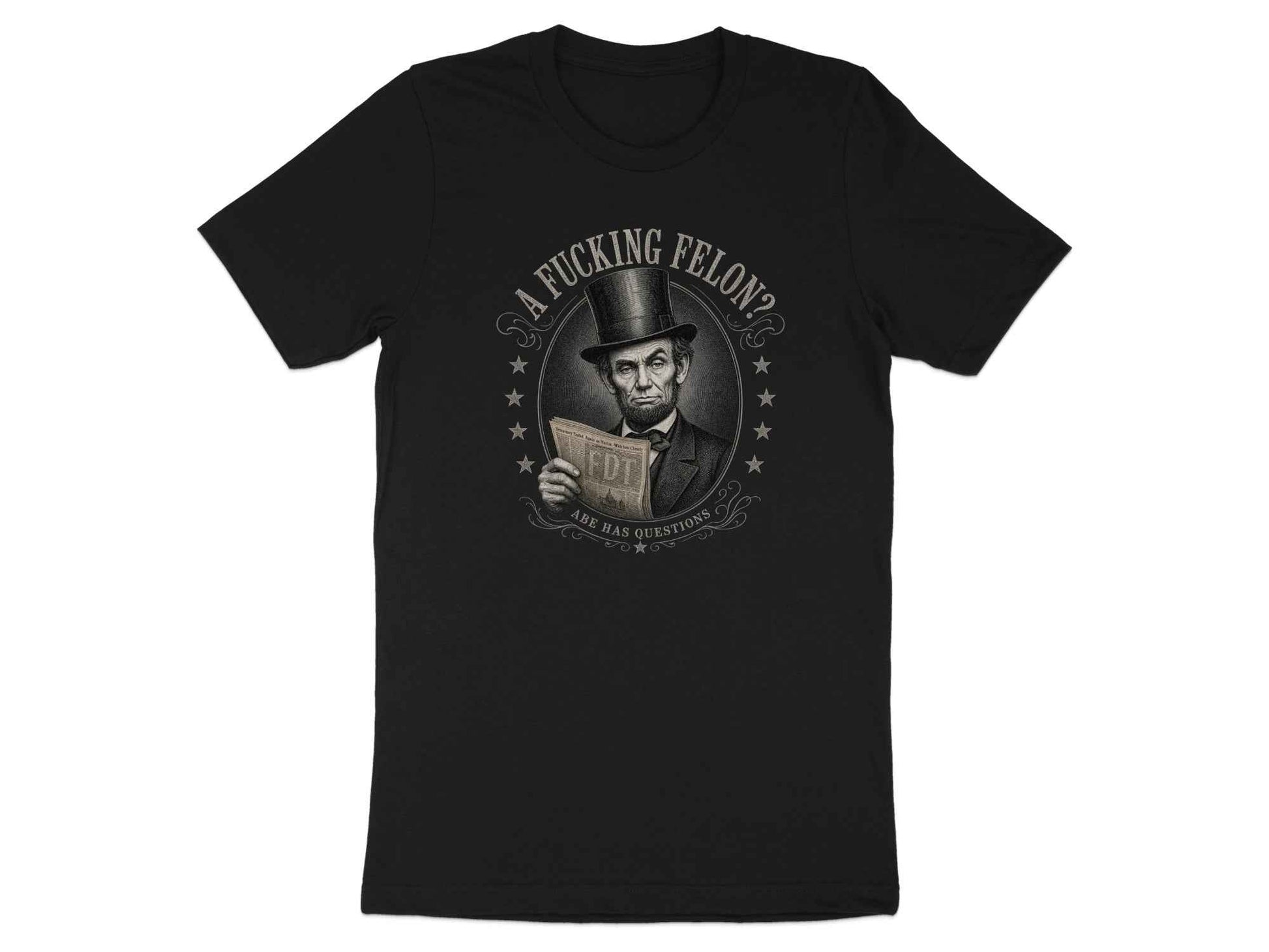 Abe's Unsettling Inquiry Statement T-Shirt