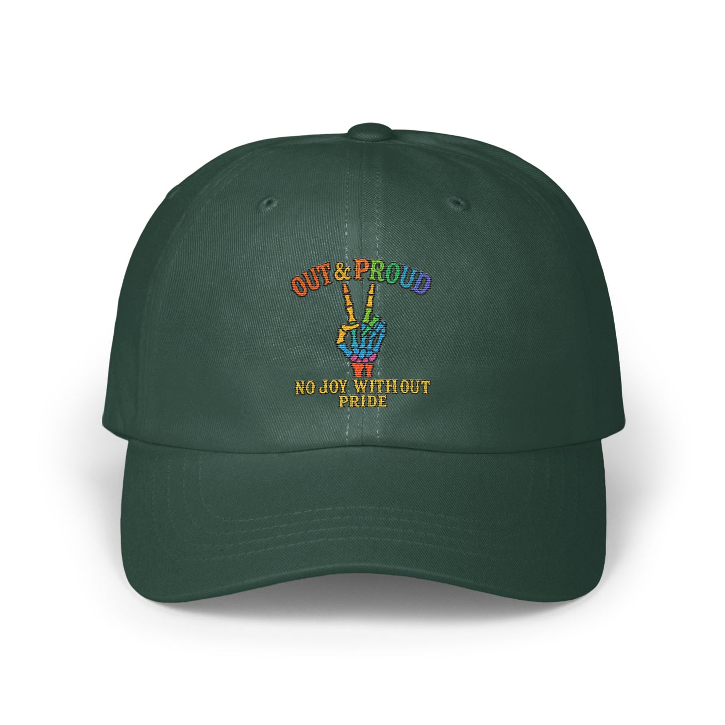 Out and Proud No Joy Without Pride Hat product type