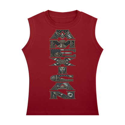 Women's Crewneck Tank Top