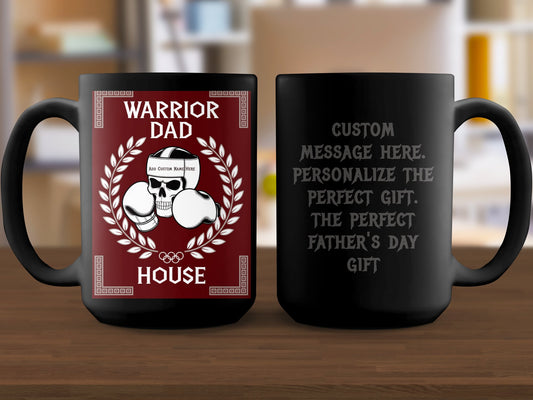 Warrior Dad House Custom Father's Day Gift Product