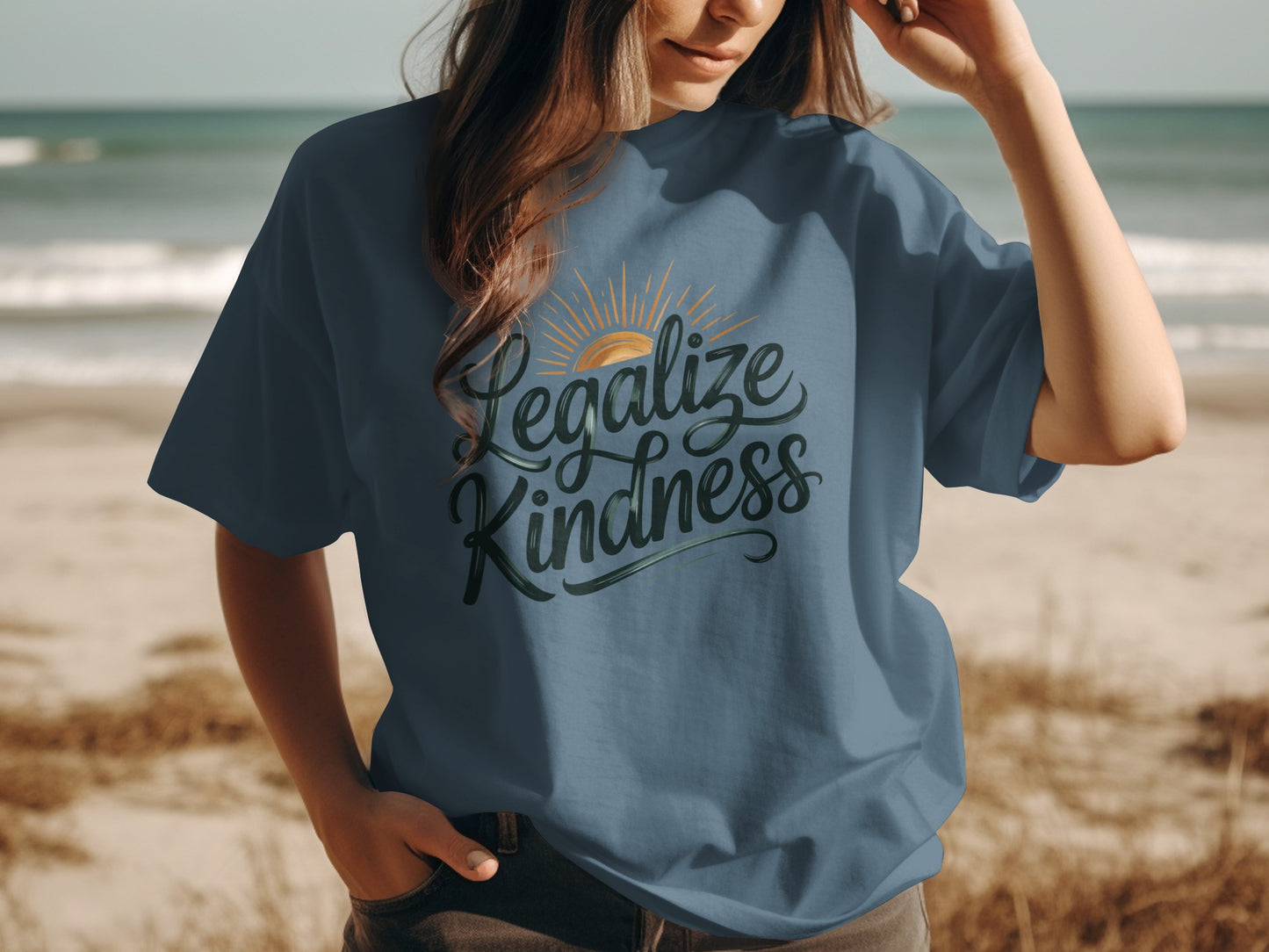 Legalize Kindness Graphic Casual Wear Shirt product