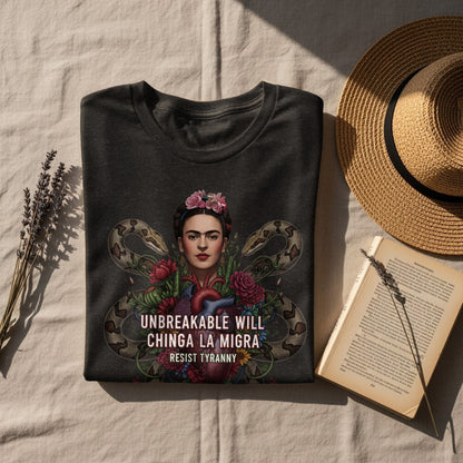 Unbreakable Will Resist Tyranny Graphic T-Shirt product type