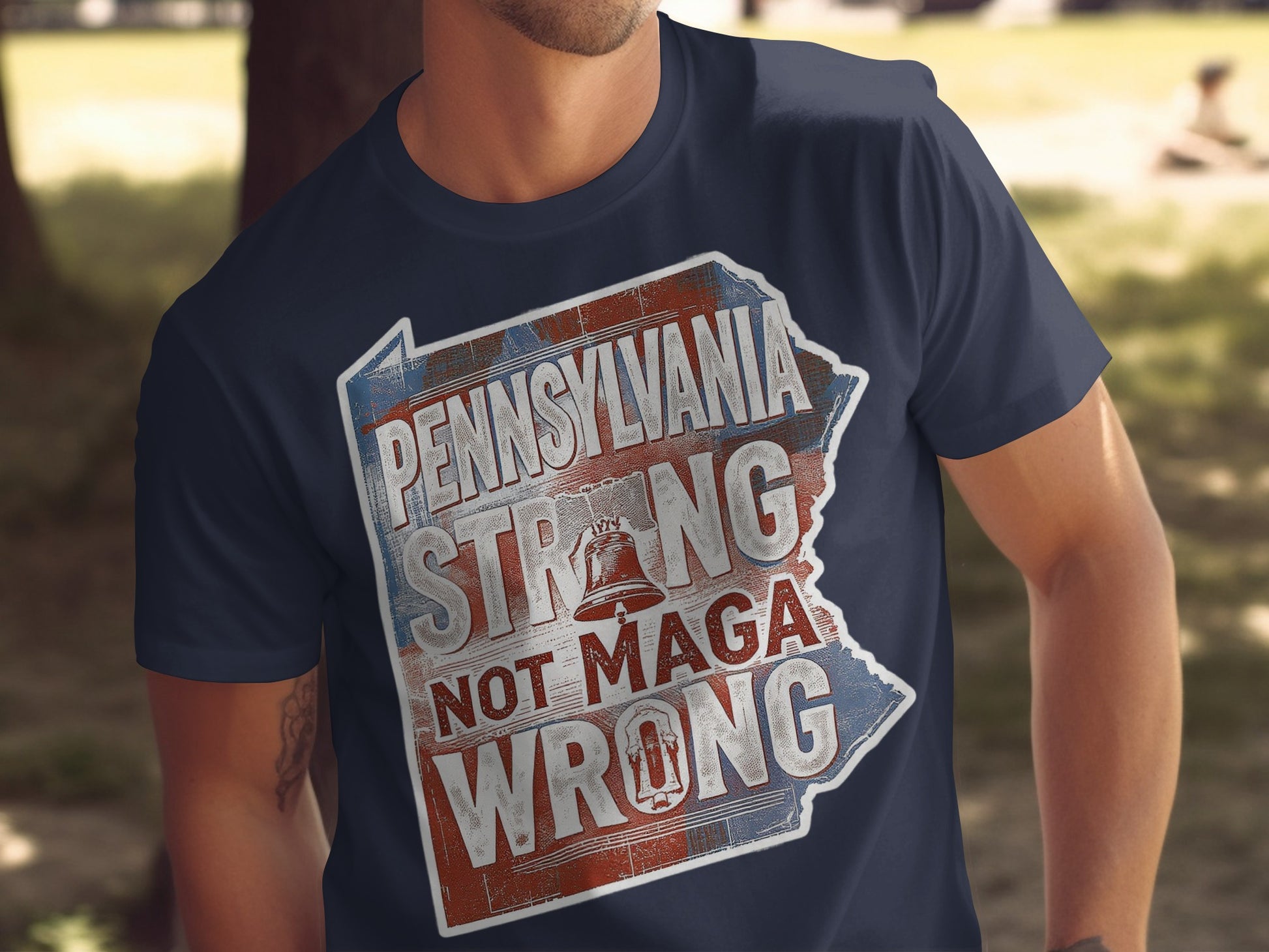 Pennsylvania Strong Not MAGA Wrong Shirt product