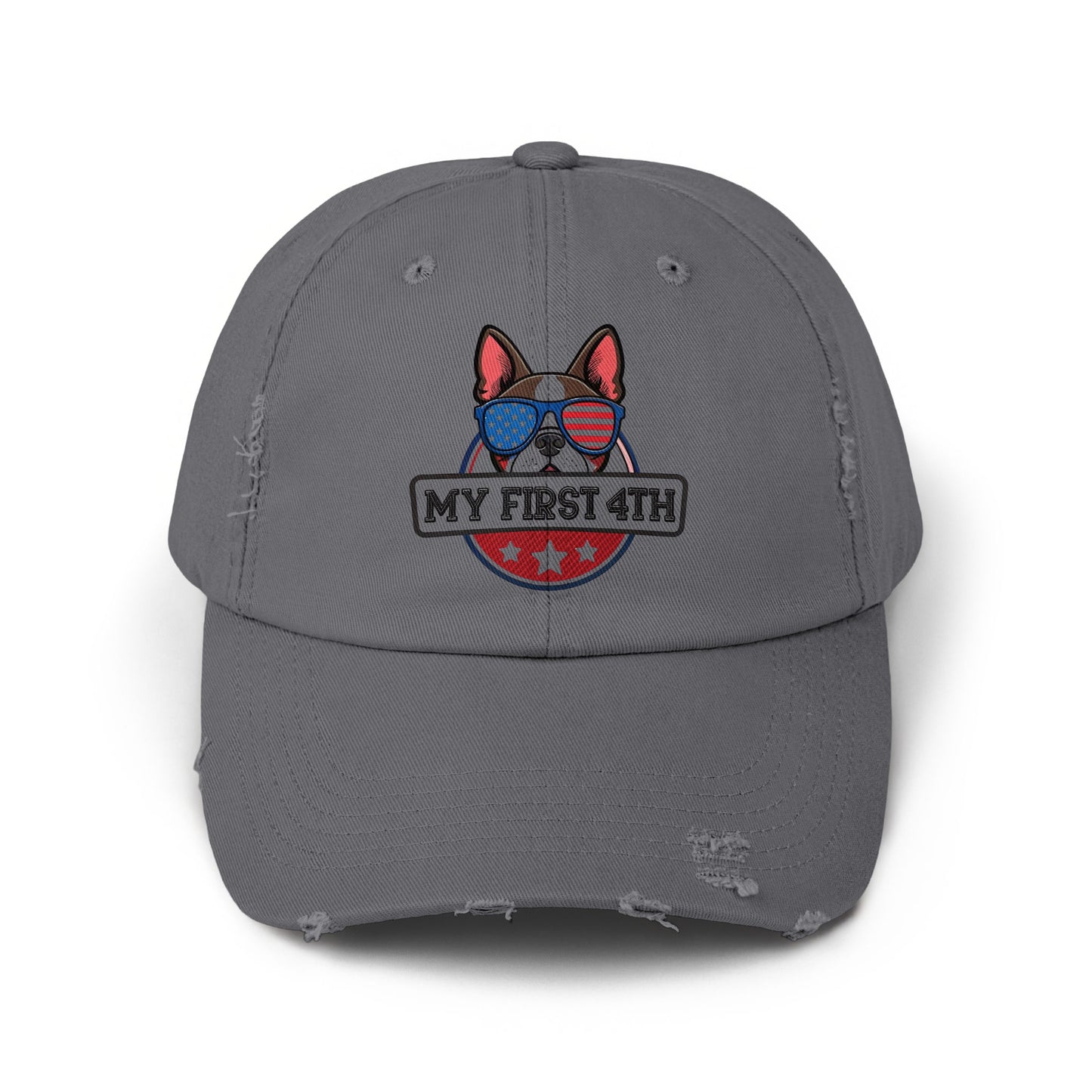 My First 4th Patriotic Dog Design Hat product type