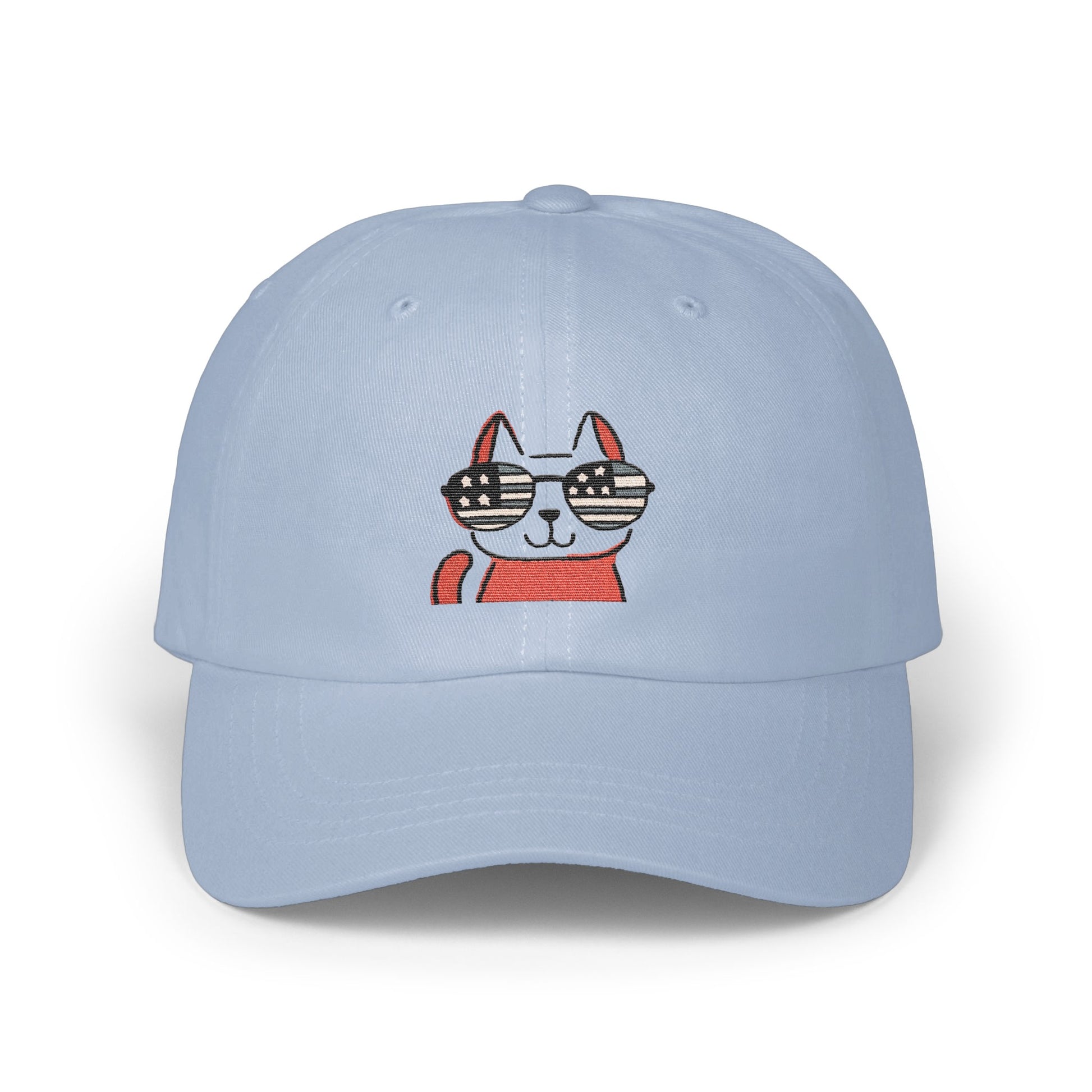 Cool Cat with Sunglasses Embroidery Hat product