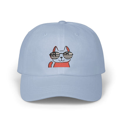 Cool Cat with Sunglasses Embroidery Hat product