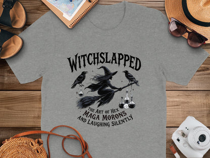 Witchslapped The Art of Hex Maga Morons product type