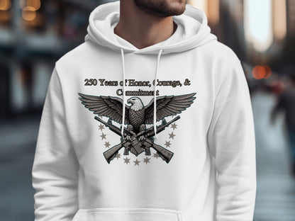 250 Years of Honor Courage Commitment Hoodie