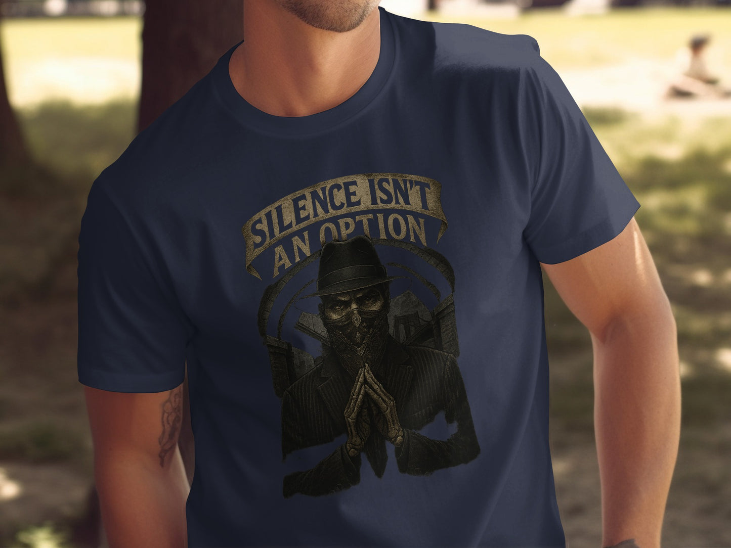 Silence Isn't An Option Graphic T-shirt product