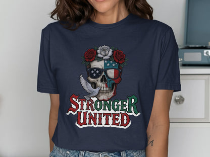 Stronger United Skull Graphic T-shirt product type