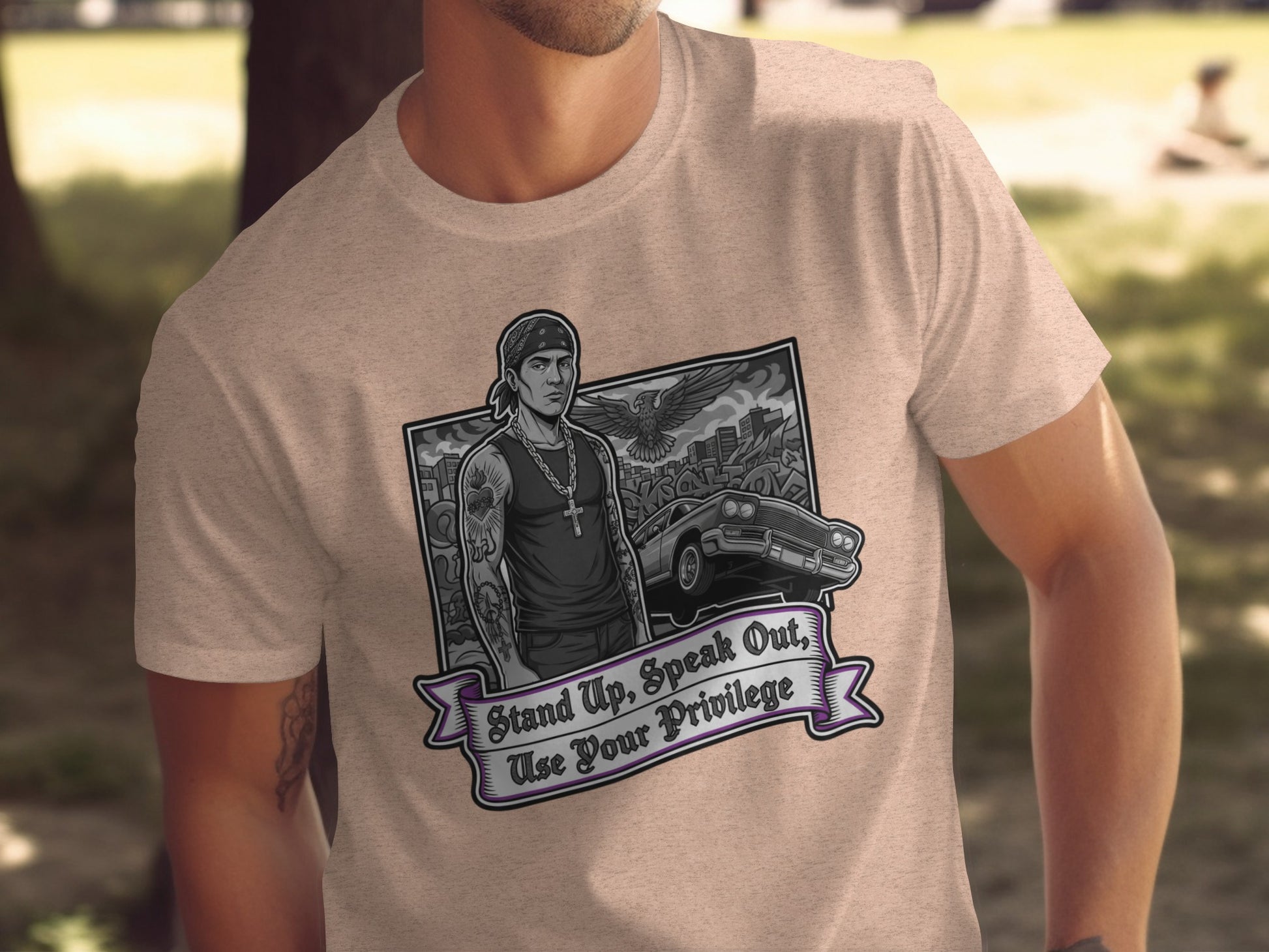 Stand Up Speak Out Use Your Privilege T-shirt