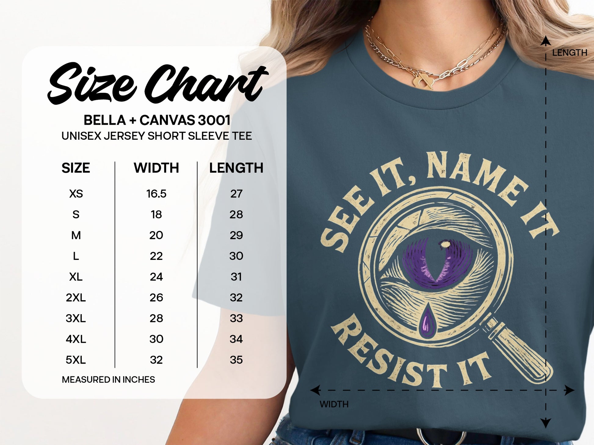 See It Name It Resist It Graphic Tee