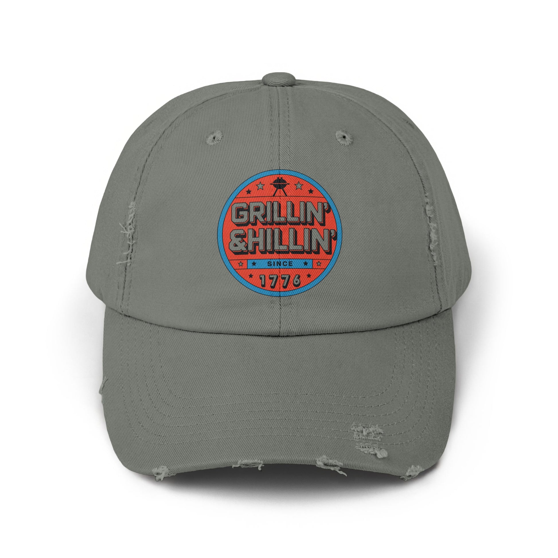 Grillin and Chillin Since 1776 Distressed Cap product type