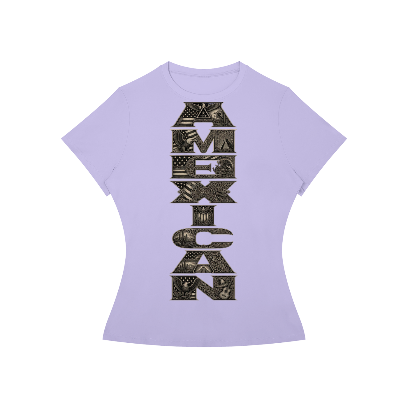 Amexican Pride Brown and Proud Women’s Slim Fit Performance T-Shirt