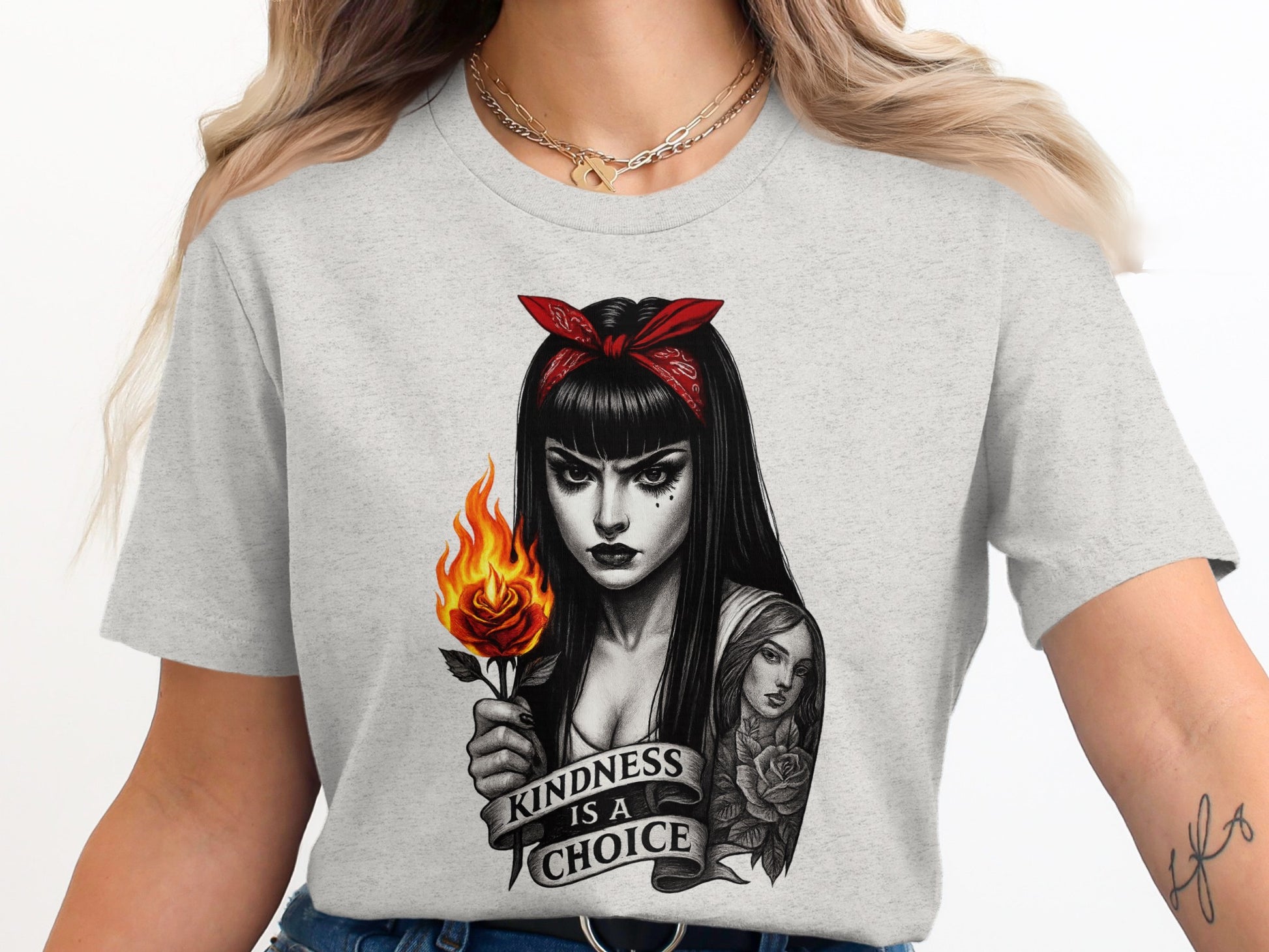 Kindness is a Choice Graphic Tee Shirt product type