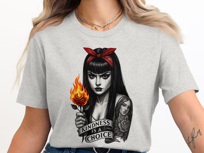 Kindness is a Choice Graphic Tee Shirt product type