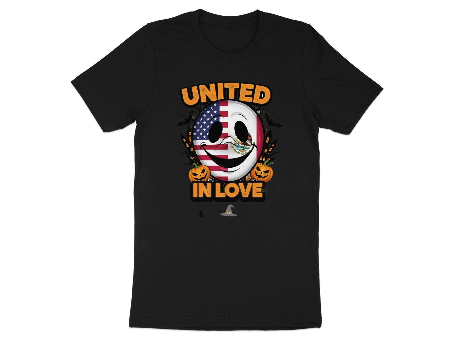 United in Love Patriotic Halloween Mask T-shirt product type